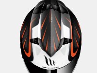 MT HELMETS BLADE SV ALPHA GLOSS BLACKWHITEFLUOR ORANGE (4)