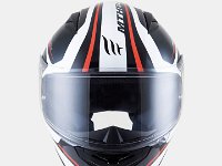 MT HELMETS MUGELLO JEROME GLOSS PEARL WHITE ANTHRACITE RED (3)