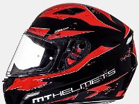 MUGELLO VAPOR MATT BLACKINTENSE RED