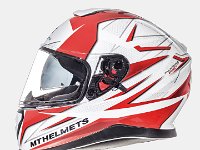 THUNDER 3 SV EFFECT GLOSS PEARL WHITE RED